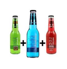 紅廣場三口味組合裝 綠冰、紅冰與藍莓的絕妙搭配